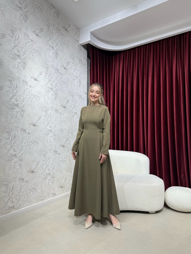 BBC CLEO ELBİSE - HAKİ