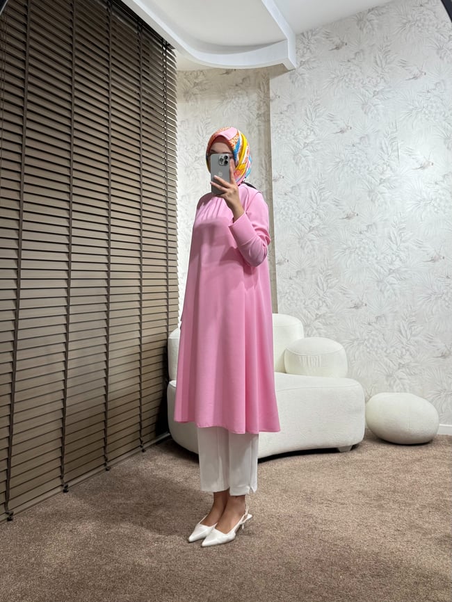 BBC ELAZ TUNİK-PEMBE