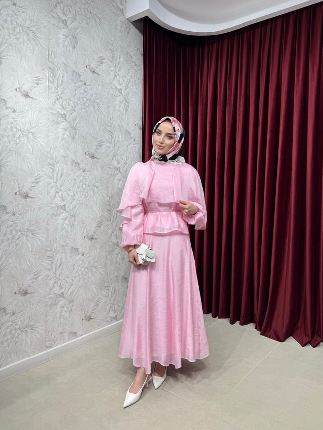 BBC FLORA ETEKLİ TAKIM - PEMBE