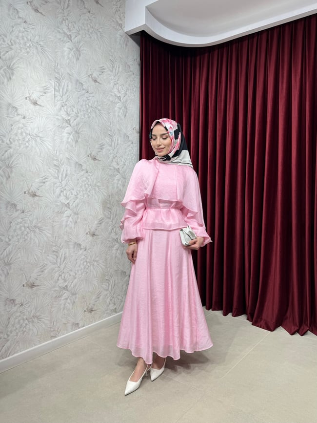 BBC FLORA ETEKLİ TAKIM - PEMBE