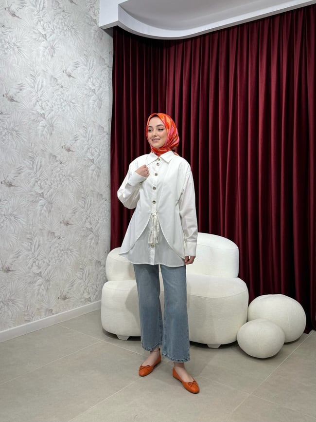 BBC JAMIE GÖMLEK - EKRU