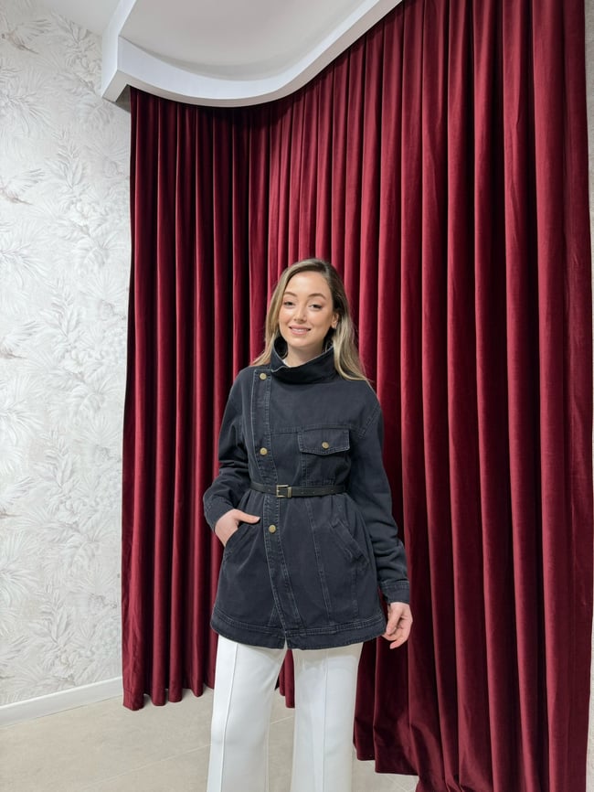 BBC KAİ DENİM CEKET | SİYAH