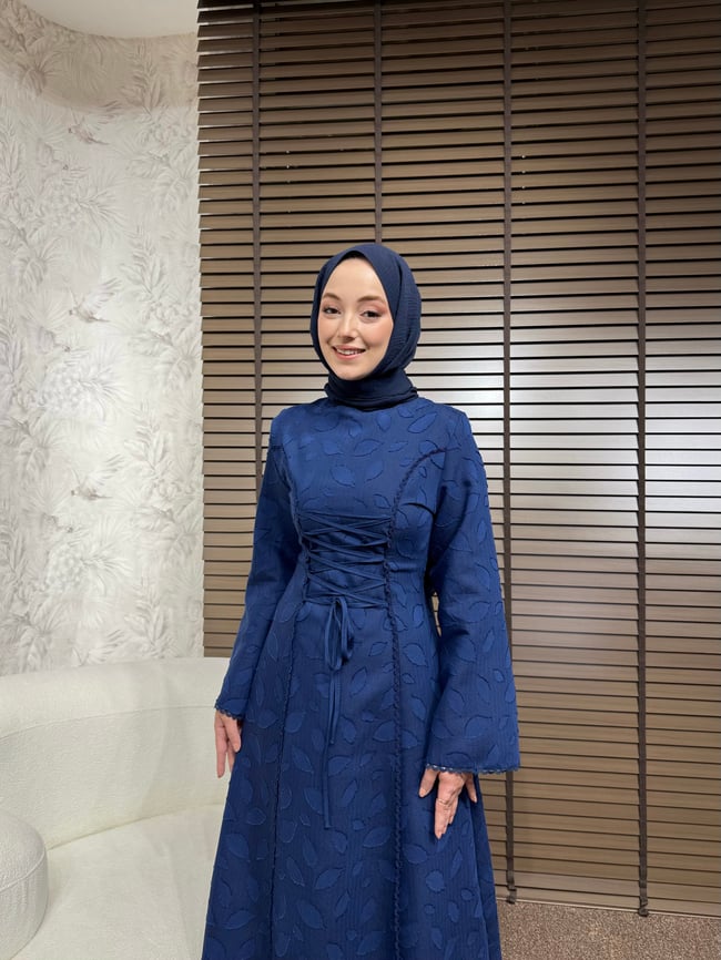 BBC LİLYA ELBİSE - LACİVERT