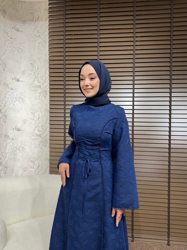 BBC LİLYA ELBİSE - LACİVERT