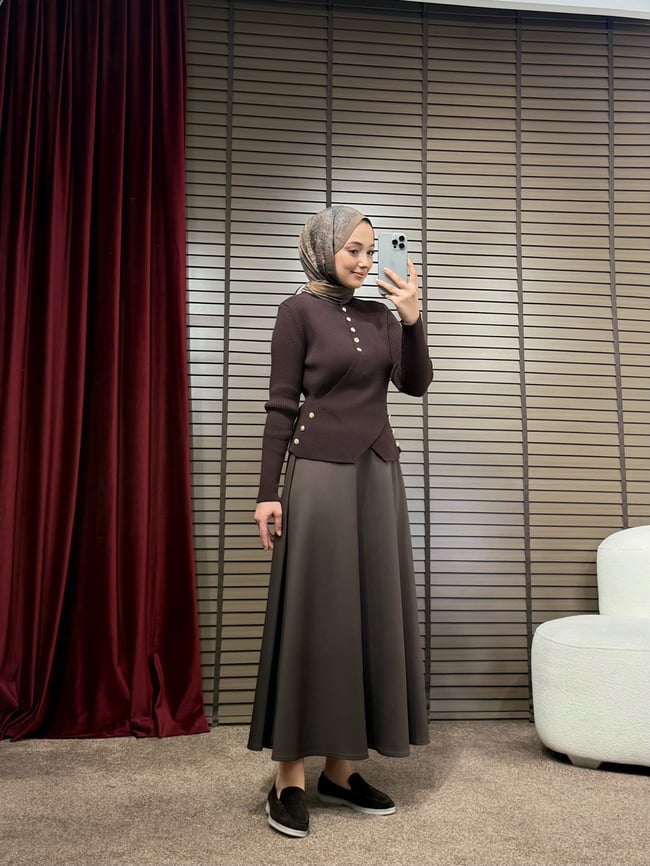 BBC LUMİ KAZAK-KAHVE