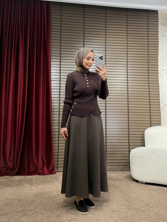 BBC LUMİ KAZAK-KAHVE