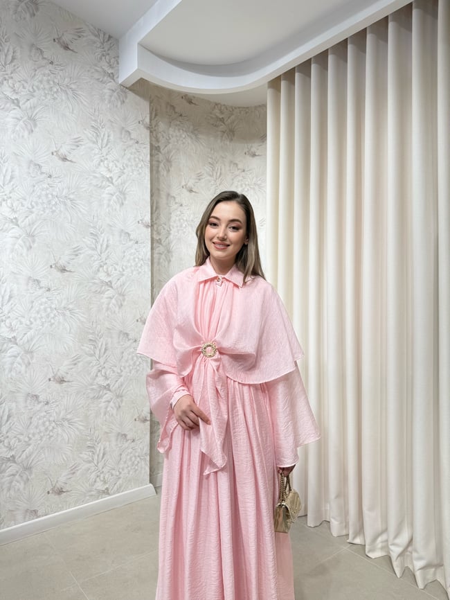 BBC MARİE ETEKLİ TAKIM - PEMBE