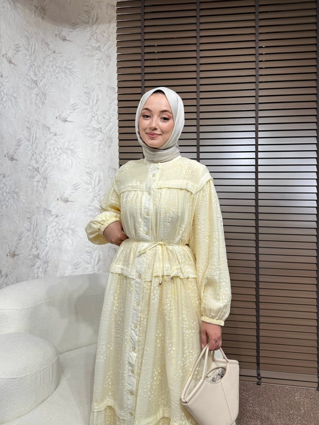 BBC MAYELLA ELBİSE-SARI 