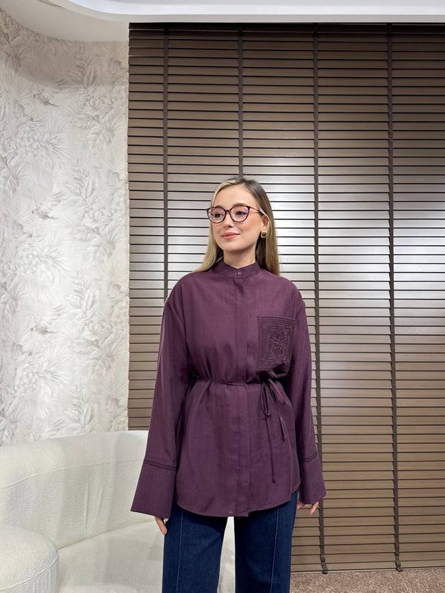 BBC MELİNA GÖMLEK-MÜRDÜM