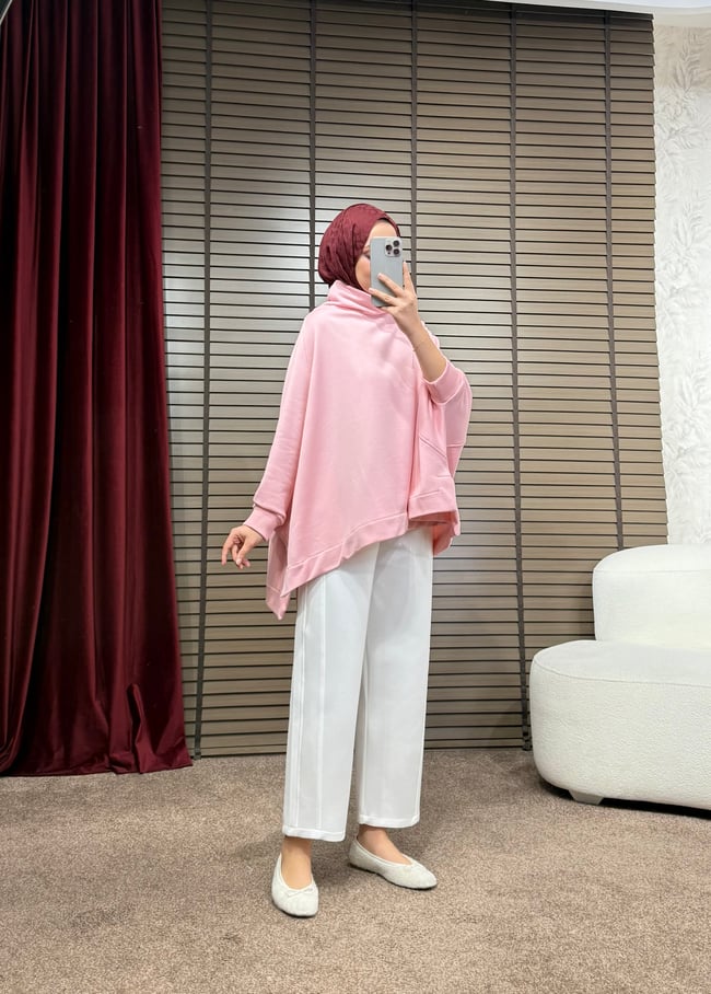 BBC MİLA SWEATSHİRT-PEMBE