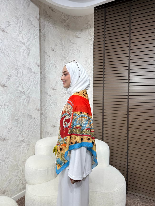 BBC OMUZ ŞALI-MAVİ