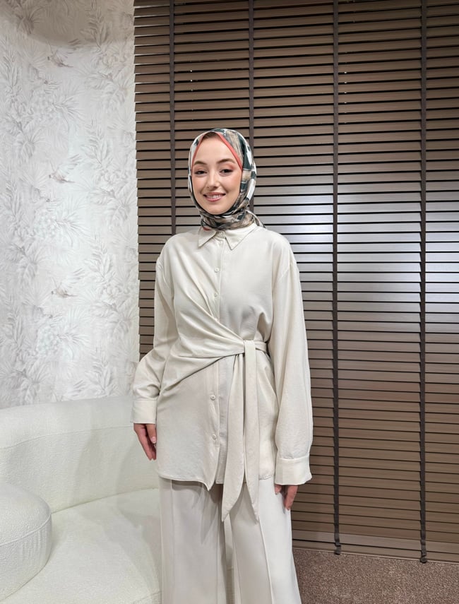 BBC ROSA GÖMLEK - BEJ