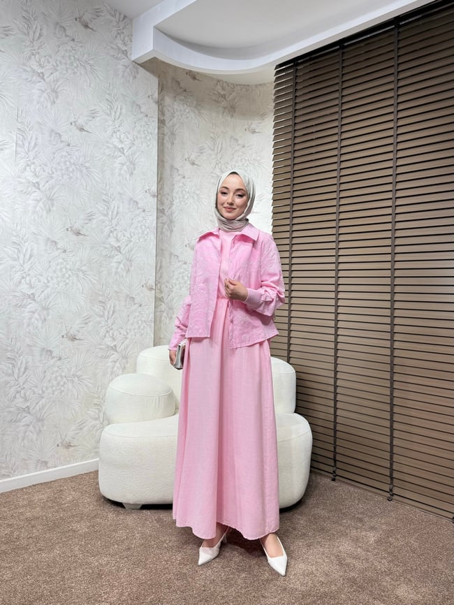 BBC ROSOLLE JİLE TAKIM-PEMBE