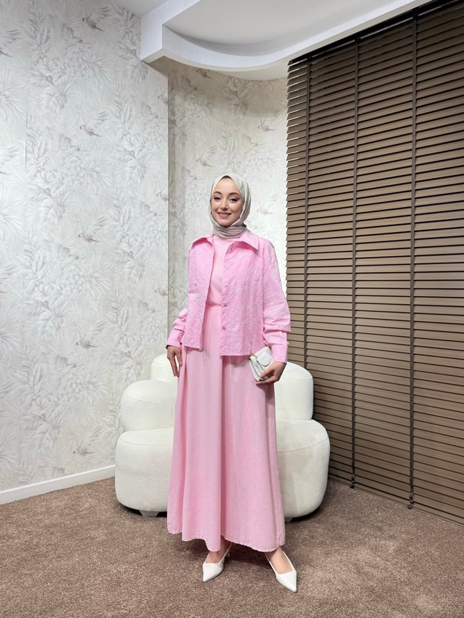 BBC ROSOLLE JİLE TAKIM-PEMBE