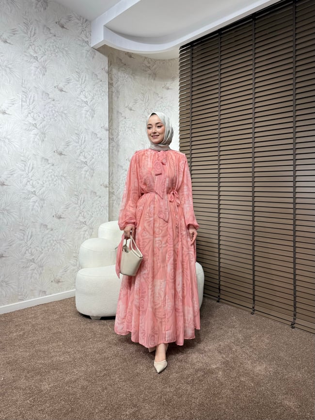 BBC SOLEA ELBİSE-PEMBE