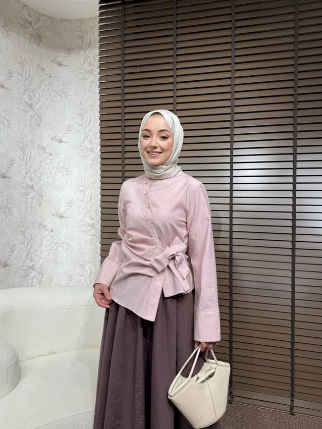 BBC SORAA GÖMLEK-PEMBE