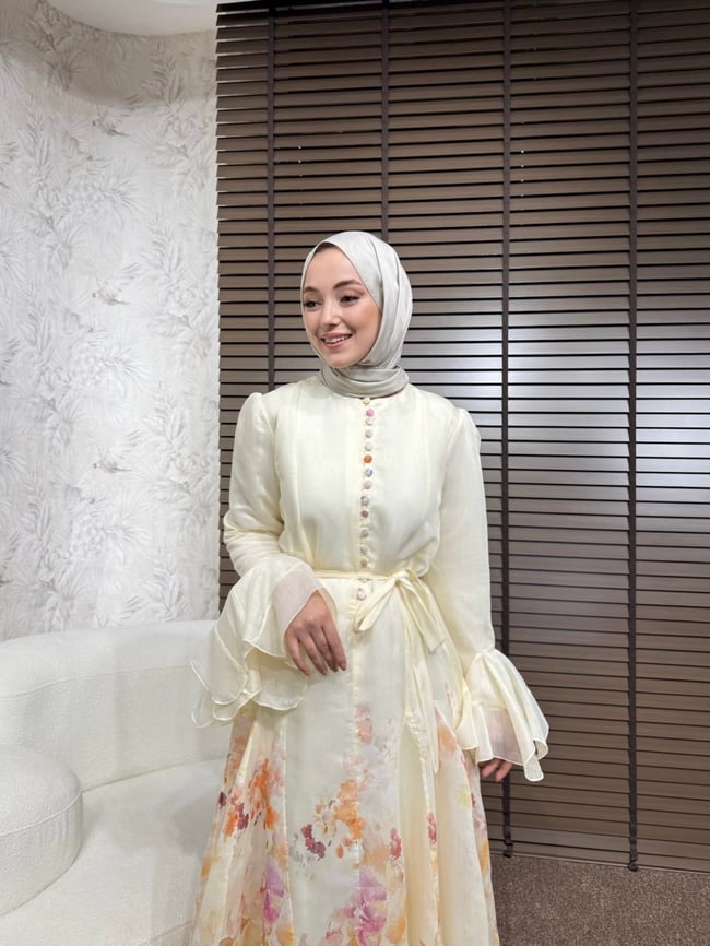 BBC STELLA ELBİSE-SARI