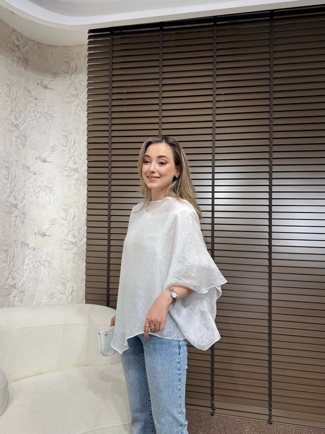 BBC VEİL GÖMLEK-BEYAZ