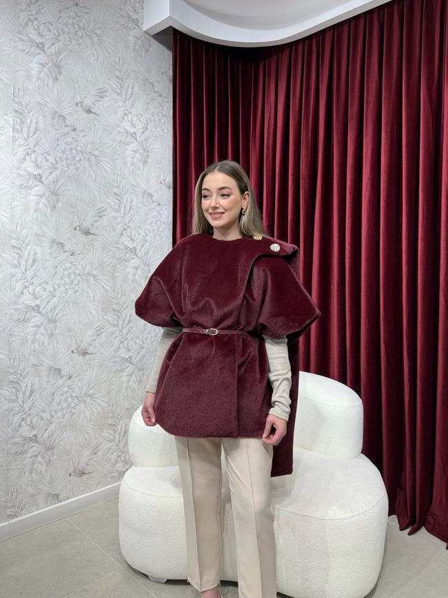 BBC WİLLOW YELEK - BORDO