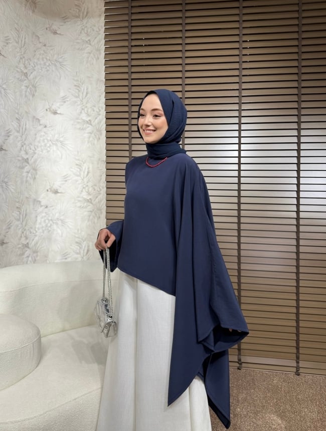 BBC ZEKRA TUNİK-LACİVERT