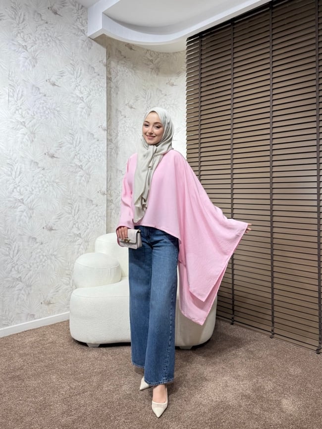 BBC  ZEKRA TUNİK-PEMBE