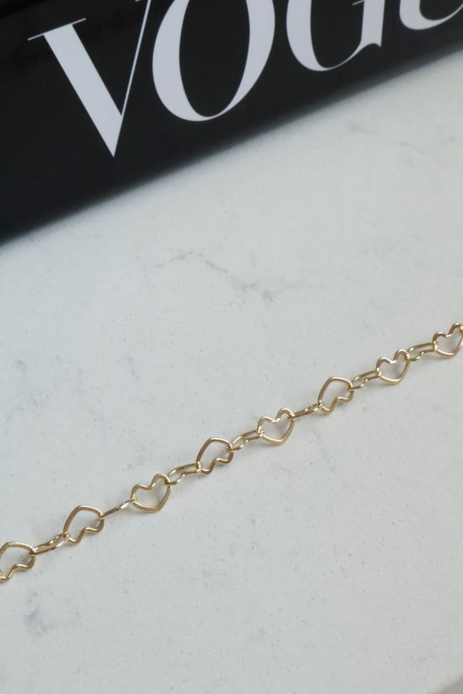 Kadın Kolye Kararmaz 14k Altın Renk Vip Seri İthal Minik Kalp Zincir Kolye 