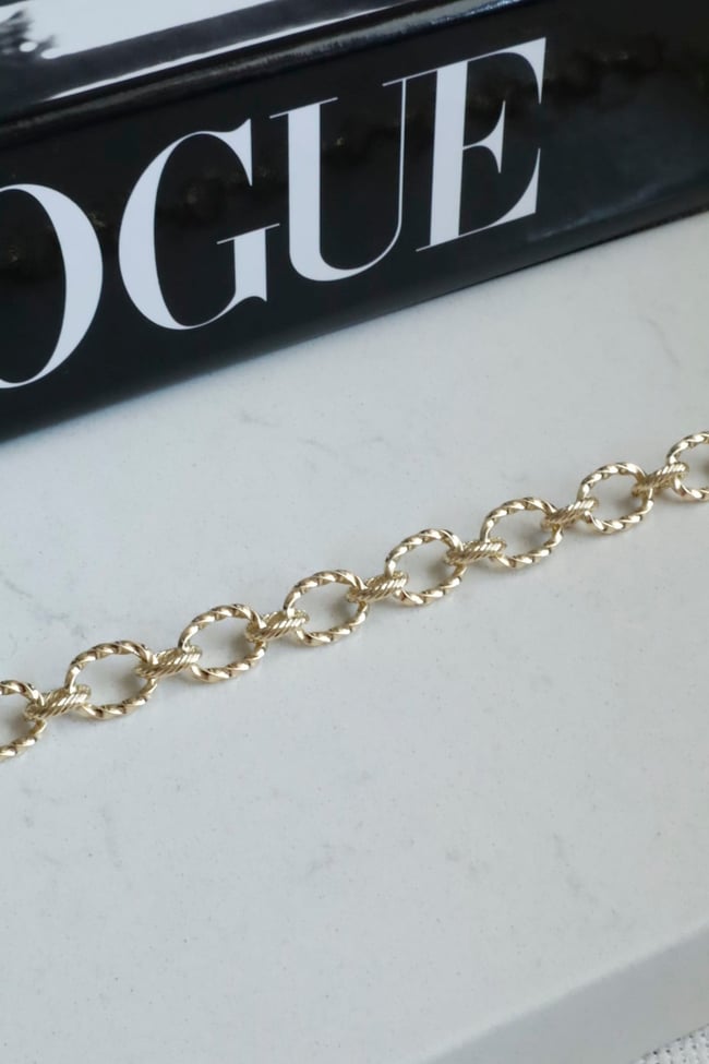 Kadın Kolye Kararmaz 14k Altın Renk Vip Seri İthal Burgu O Zincir Kolye