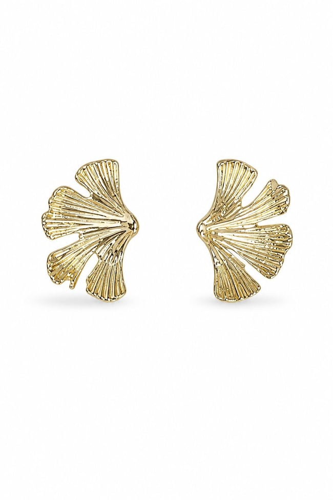 Kadın Küpe Leaf Tasarım Küpe 2,5cm