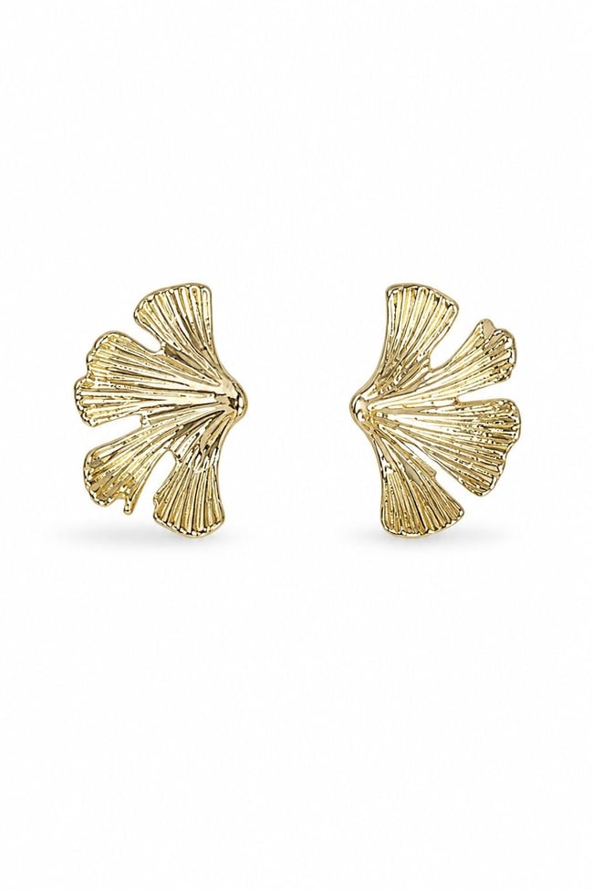 Kadın Küpe Leaf Tasarım Küpe 2,5cm