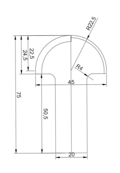 DİA KÜRE 45 x 24,5 x 20 x R22,5 x Z:2