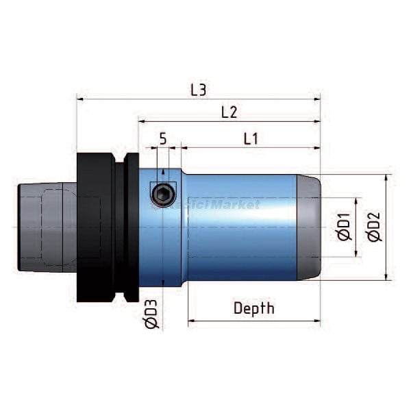 ETP HYDRO-GRIP G2-12/HSK63F ETP HYDRO TUTUCU
