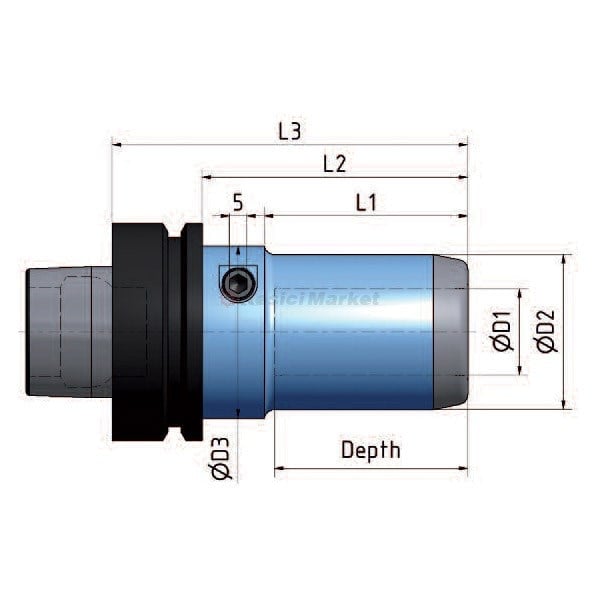 ETP HYDRO-GRIP G2-20/HSK63F ETP HYDRO TUTUCU