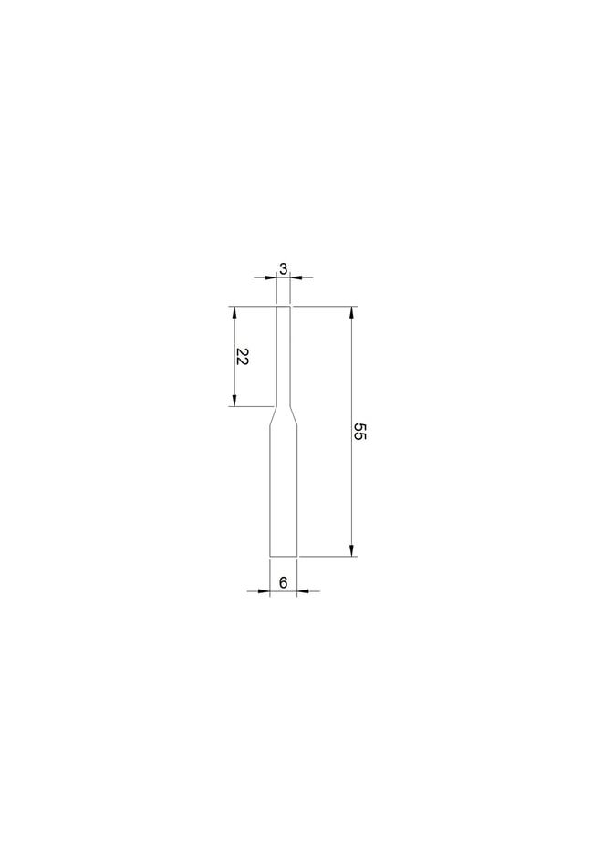T03F-CR ELMAS KARBÜR FREZE POZİTİF Z:1