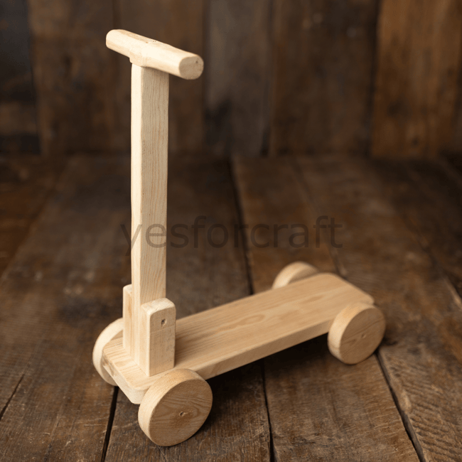 Ahşap Scooter