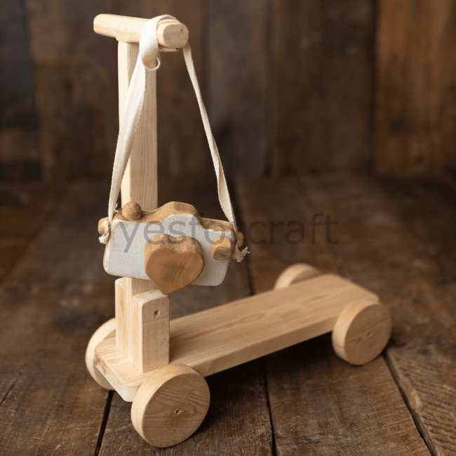 Ahşap Scooter