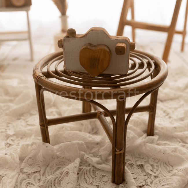 Rattan Çubuklu Masa
