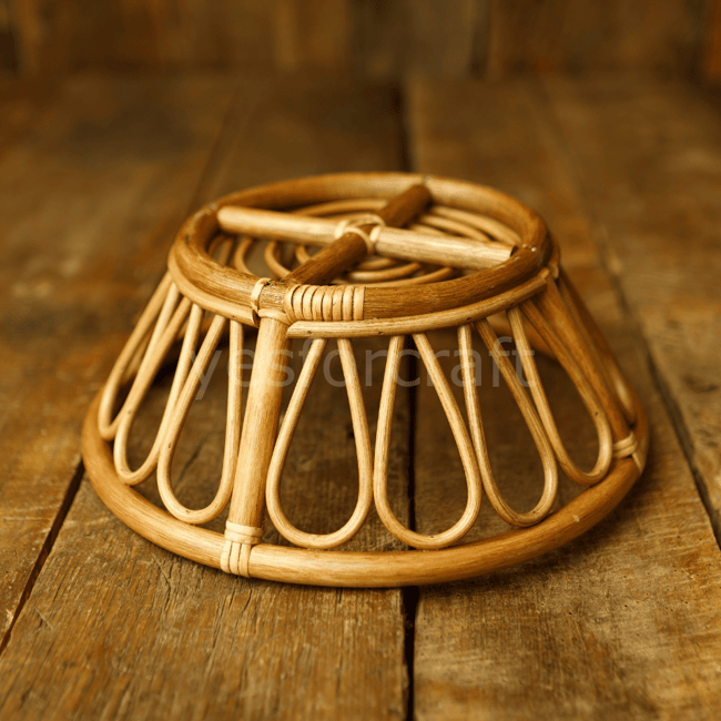 Rattan Floral Sepet