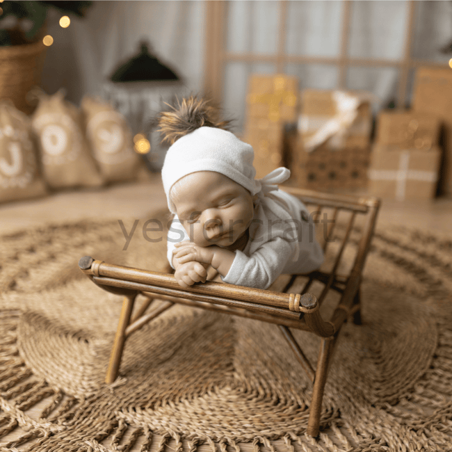 Rattan Kavisli Yatak