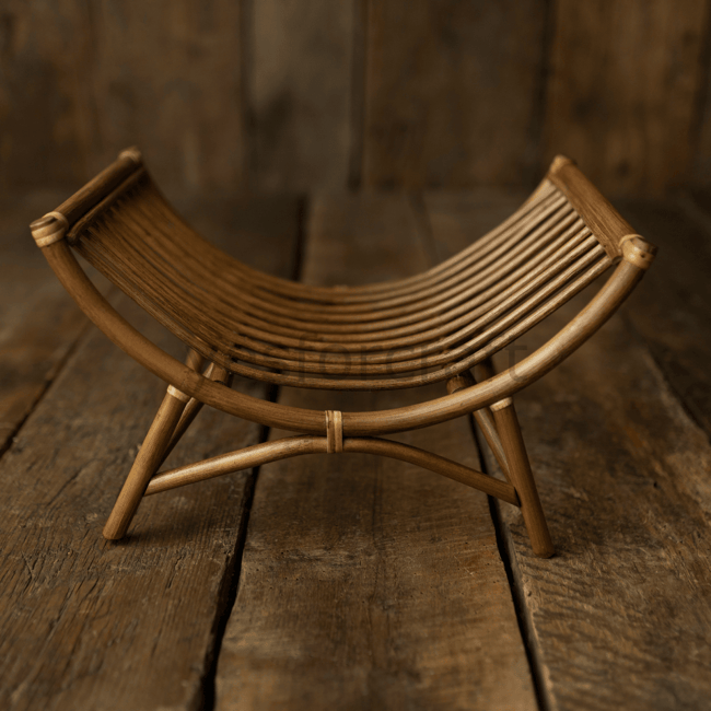 Rattan Kavisli Yatak