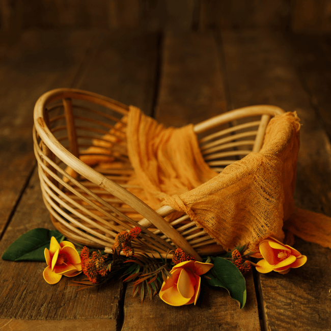 Rattan Midye Yatak