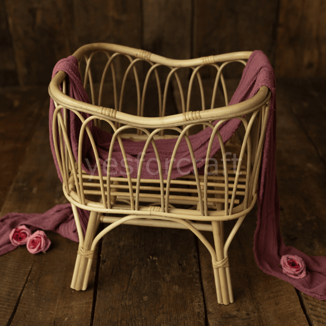 Rattan Yüksek Beşik