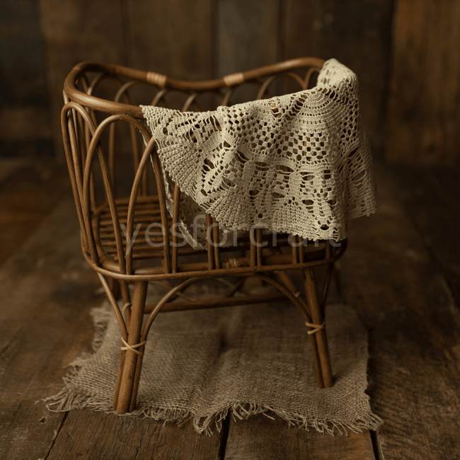 Rattan Yüksek Beşik