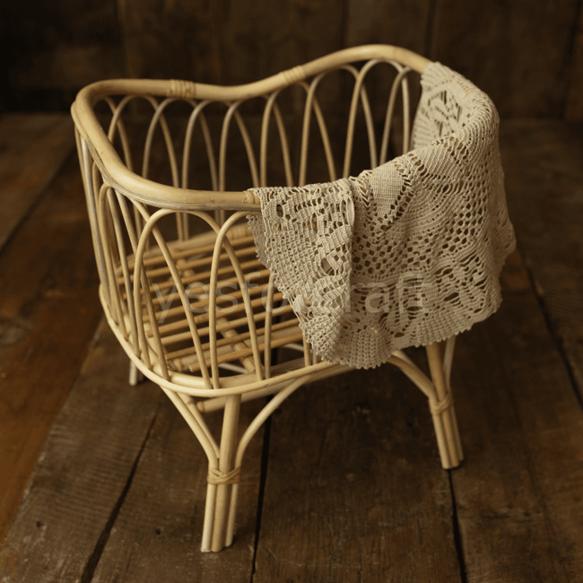 Rattan Yüksek Beşik