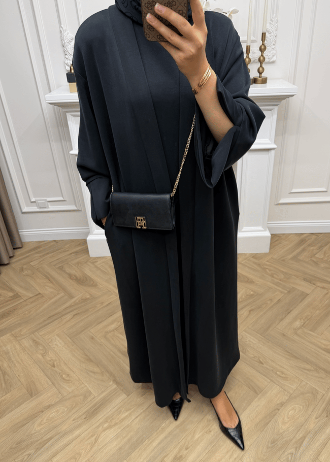 Helen Oysho Abaya Takım | Siyah