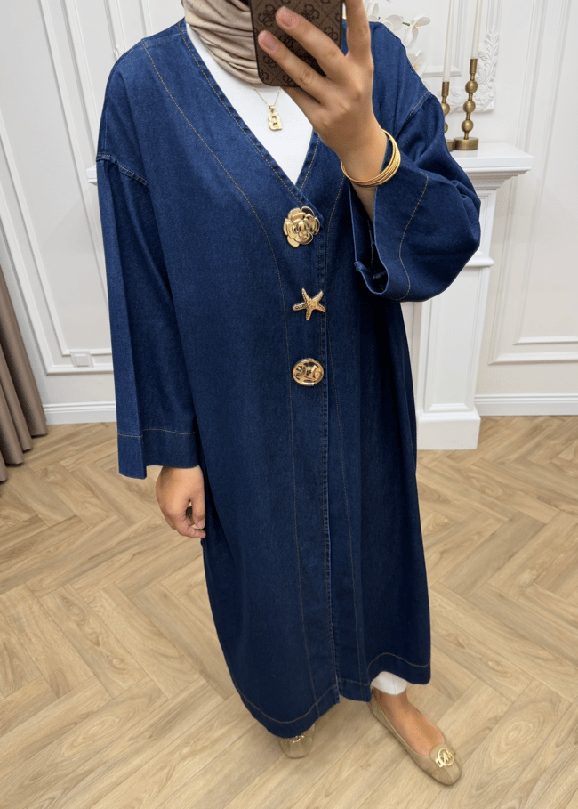 Mia Denim Kap | Lacivert