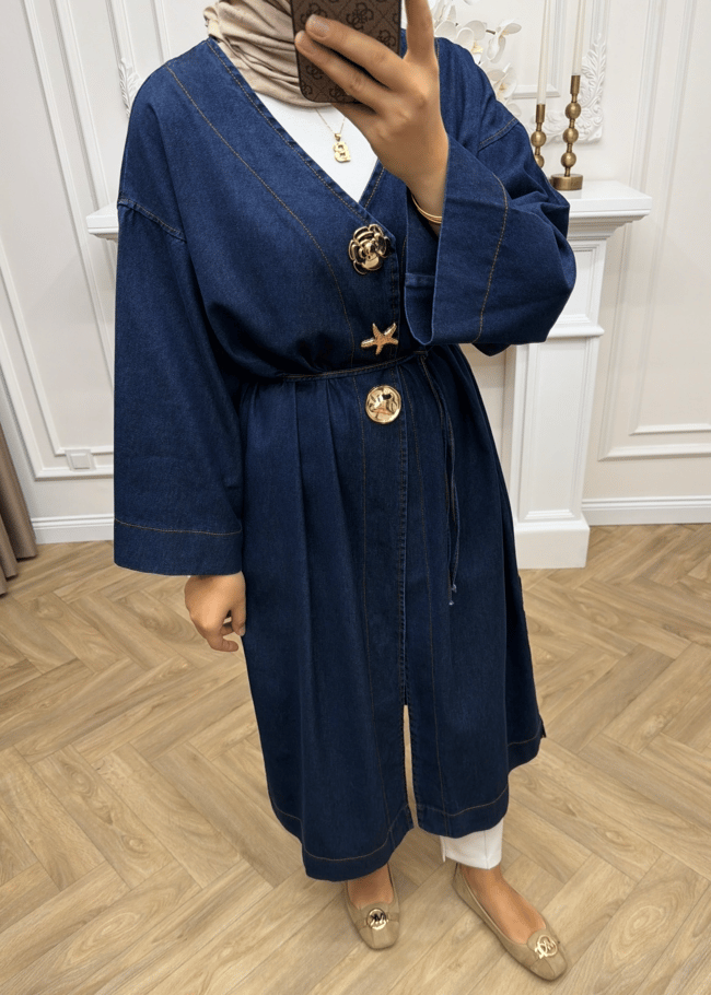 Mia Denim Kap | Lacivert