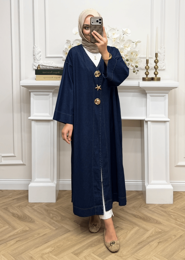 Mia Denim Kap | Lacivert