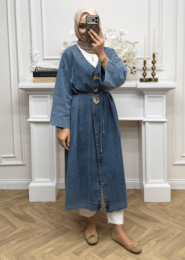 Mia Denim Kap | Mavi