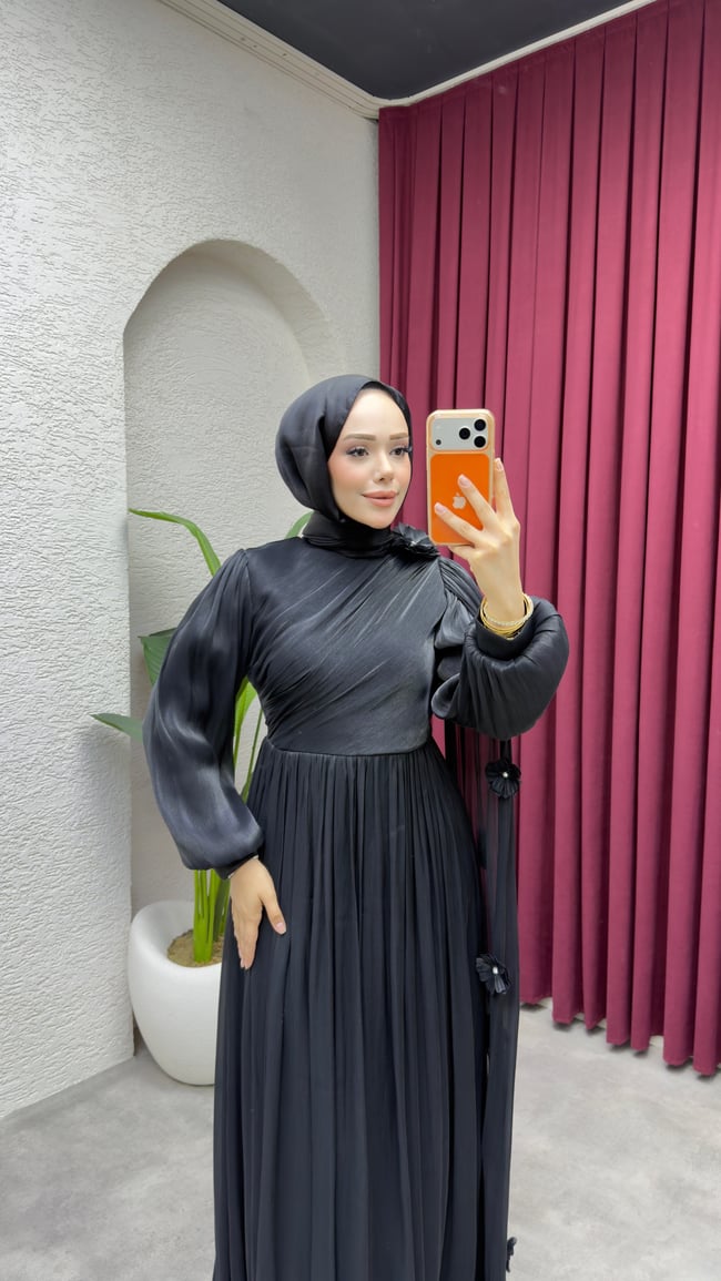 Milena Janjan Abiye 8091 Siyah