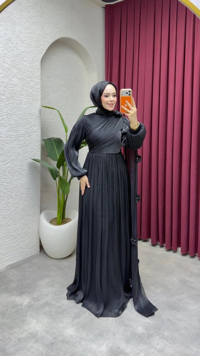 Milena Janjan Abiye 8091 Siyah
